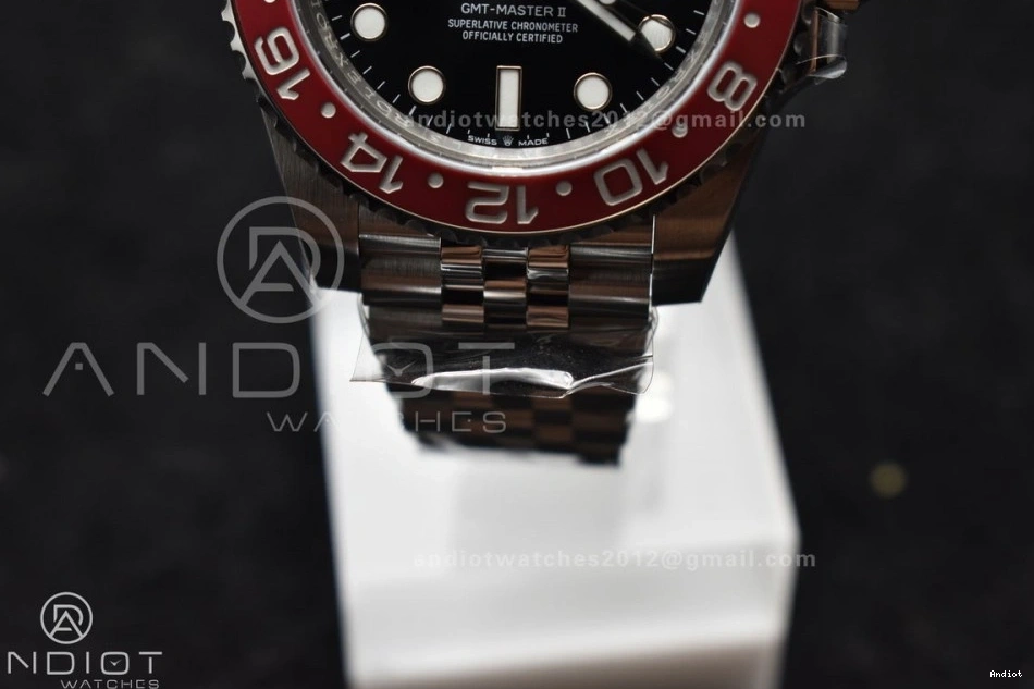 Edition Bracelet UV With Factory Ceramic BLRO Red Jubilee Blue GMT-Master Newest Clean V3 II Best On DD3285 Bezel 126710 CHS 0901